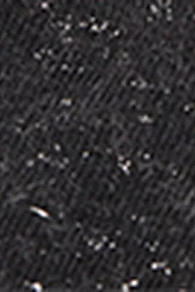 Black Long Glitter Cashmere Socks, 5501_203D, large image number 3