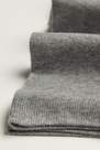 Calzedonia - Grey Blend Long Satin Cotton Socks - One-Size