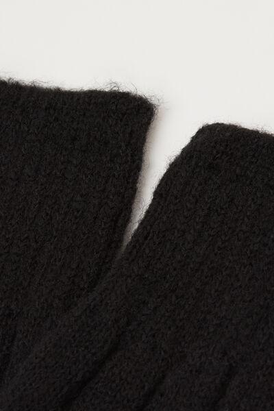 Black Soft Leg Warmers, 5501_222D, large image number 2