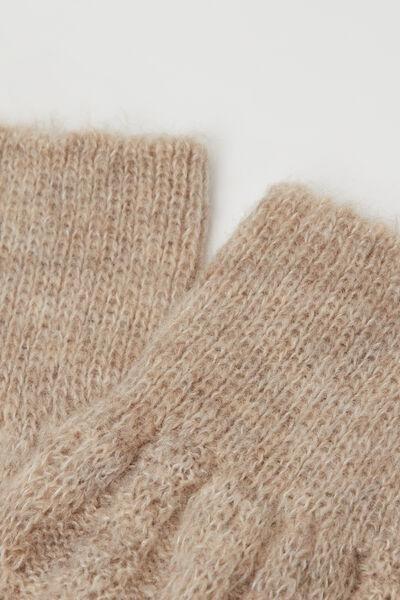 Beige Soft Leg Warmers, 5501_361D, large image number 3