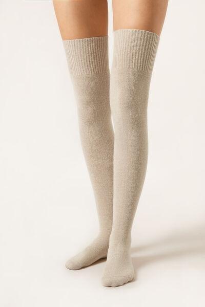 Beige Cashmere Longuette, 5501_523D, medium