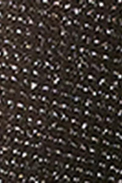 20 Denier Glitter Over-The-Knee Sheer Socks, Black/Silver, 5501_5514, large image number 6