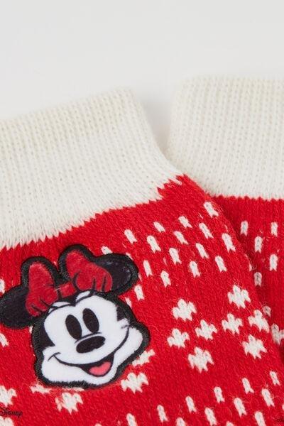 Red Christmas Printed Slipper Socks, , large image number 1