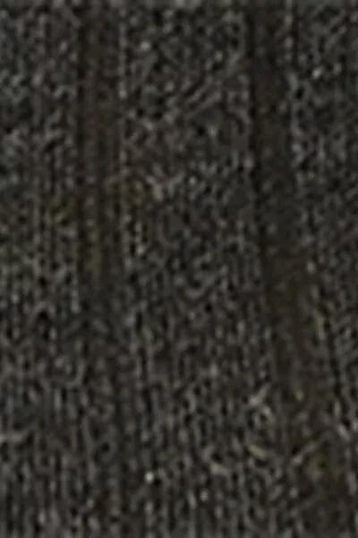 Grey Christmas Teddy Print Cashmere Socks, 5501_479D, large image number 3