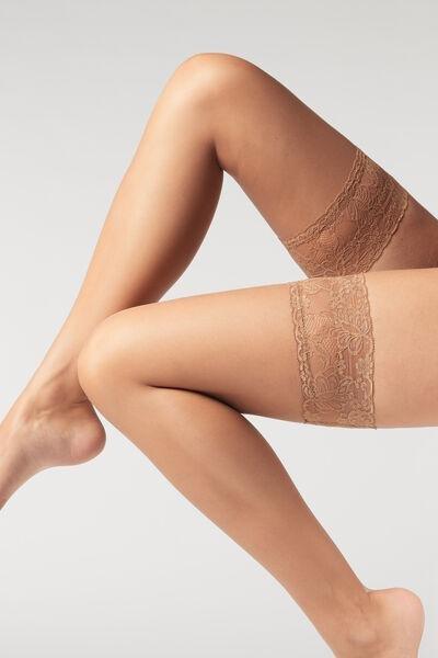 Calzedonia - الإكسير الطبيعي 8 denier مثبتات �?ائقة النعومة ، للنساء