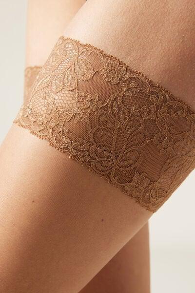 8 Denier Sheer Hold-Ups, Nude 6 - Caramel, Natural Elixir, medium