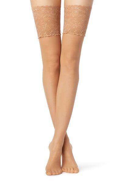 Beige 20 Denier Opaque Hold-Ups, , large image number 4