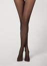 Calzedonia - Black 20 Denier Seamless Totally Invisible Sheer Tights, Women
