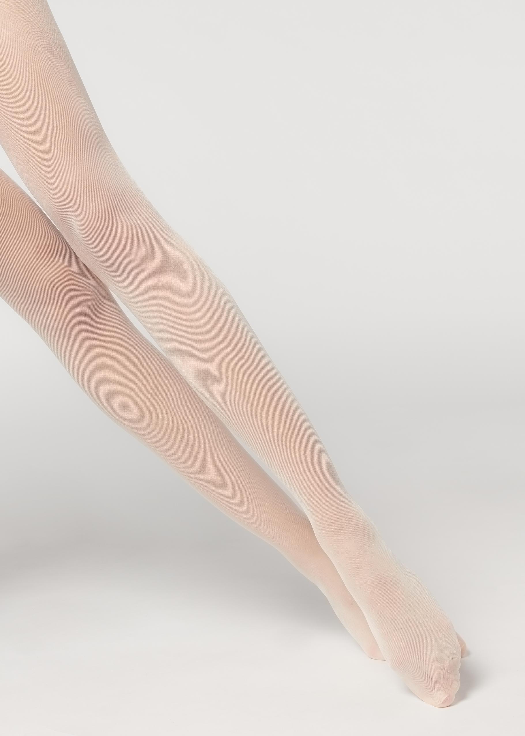 20 Denier Sheer Fine Tights, Cream, , large image number 3
