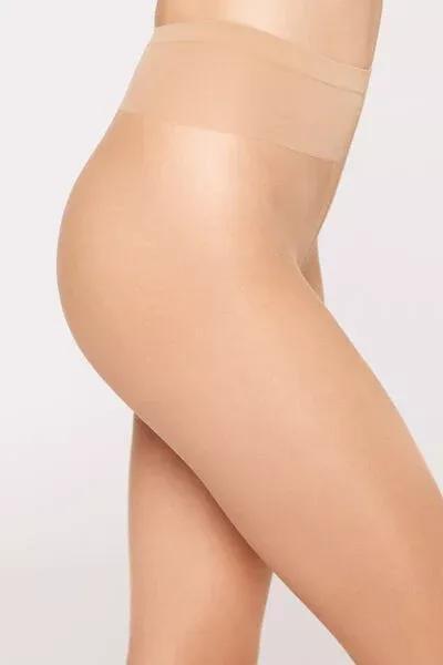 8 Denier Ultra Sheer Tights, Nude 7 - Bronze, Natural Bronze, large image number 7