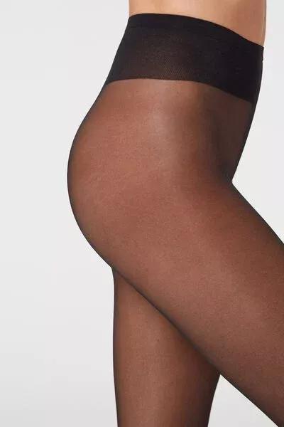 كولون ش"ا" 40 denier نسائي, Black, large image number 7