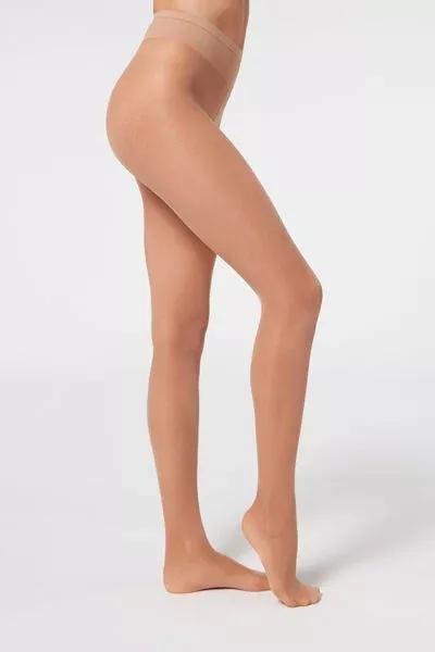 كولون ش"ا" 40 denier للنساء, Natural, large image number 1