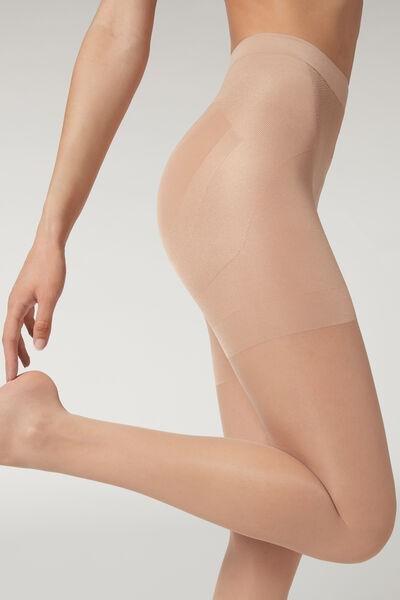 Sheer 30 Denier Tights with Back Jewel Line - Calzedonia