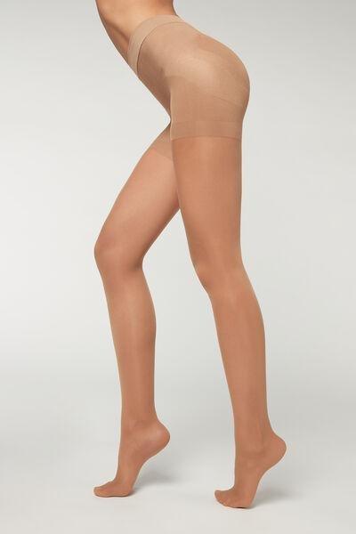 Beige Elixir 30 Denier Sheer Tights, , large image number 1