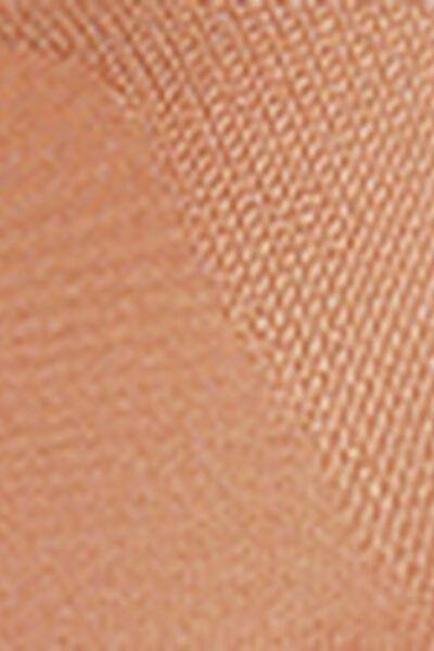 BEIGE 30 Denier Total Shaper Sheer Tights, Natural Tropical, large image number 3