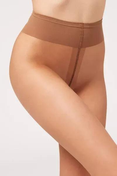15 Denier Resistant Sheer Tights, Nude 8 - Tropical, Natural Tropical, large image number 4