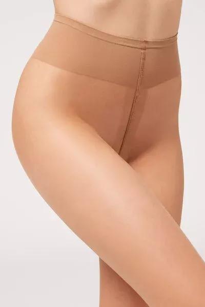 15 Denier Resistant Sheer Tights, Nude 7 - Bronze, Natural Bronze, large image number 7