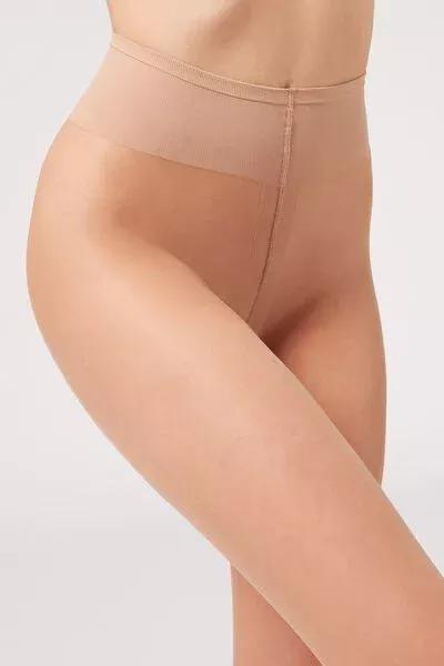 15 Denier Resistant Sheer Tights, Nude 4 - Natural, Natural, large image number 4