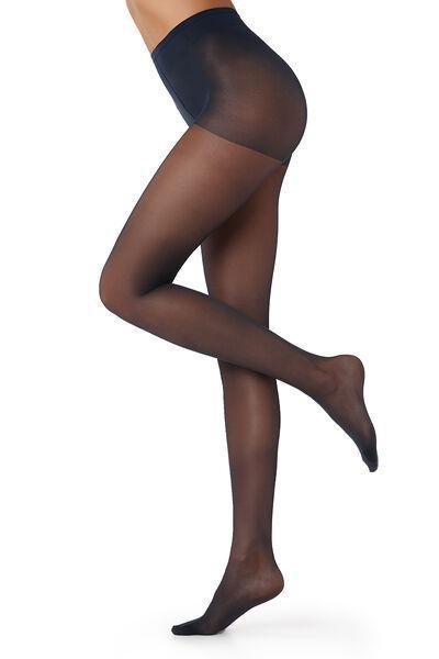 20 Denier Medium Compression Tights, Blue, , large image number 4