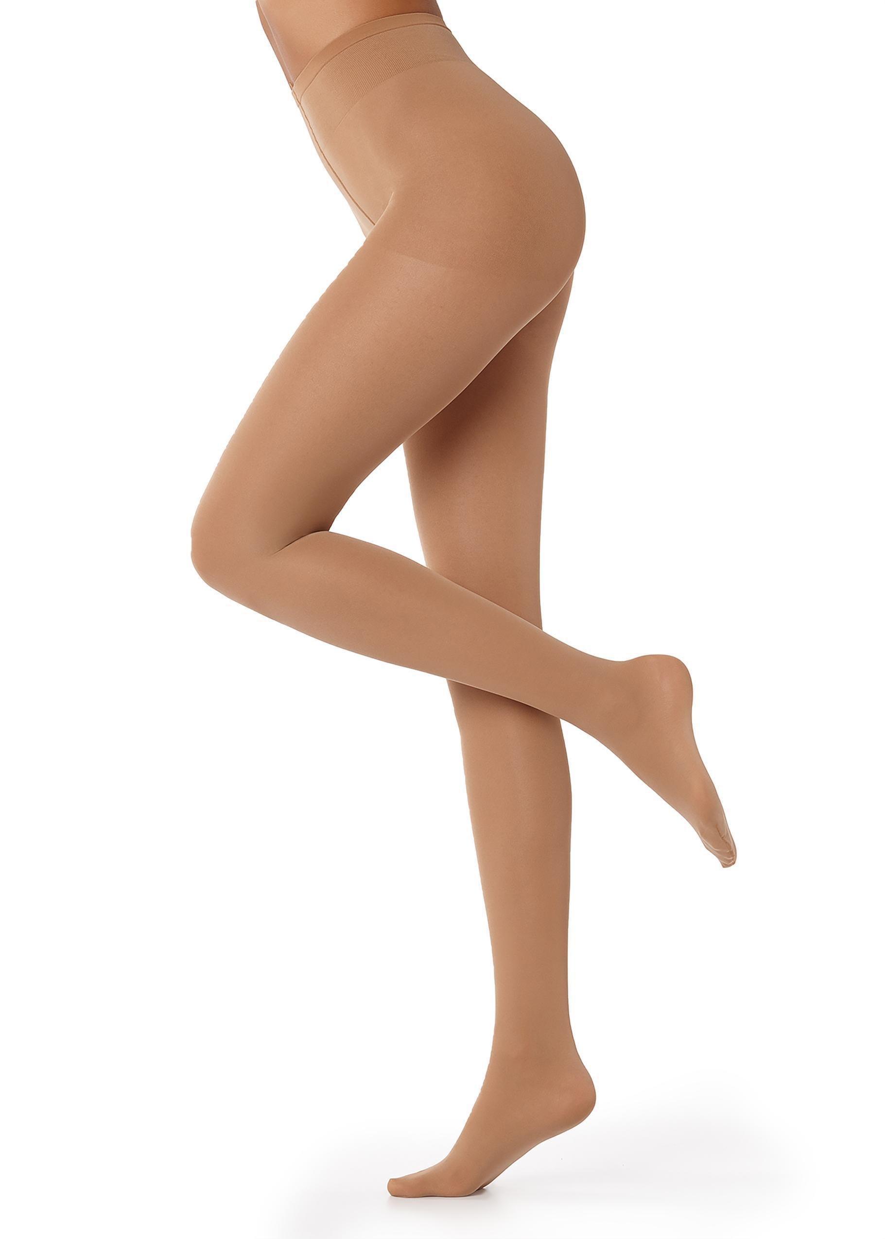 Beige 40 Denier Action Tights Strong, Silk, large image number 4