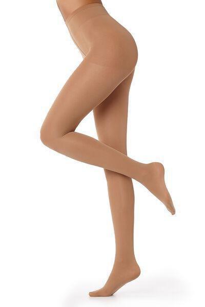 Beige 40 Denier Action Tights Strong, Silk, large image number 5