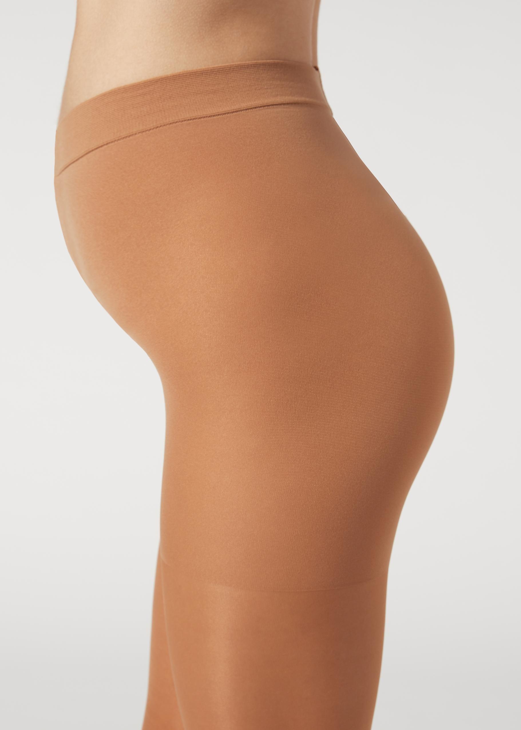 Beige Collant Maternity 30, , large image number 3