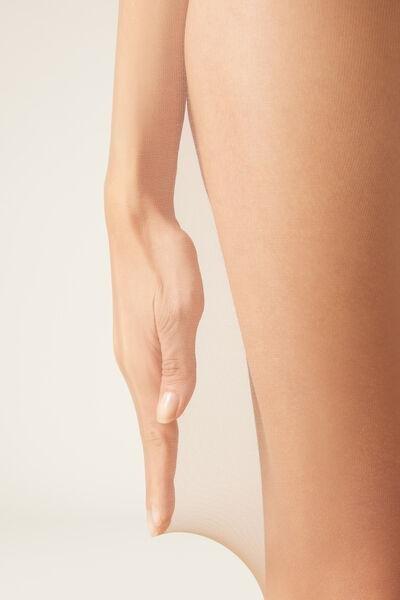 15 Denier Control Top Tights, Nude 6 - Caramel, , large image number 3