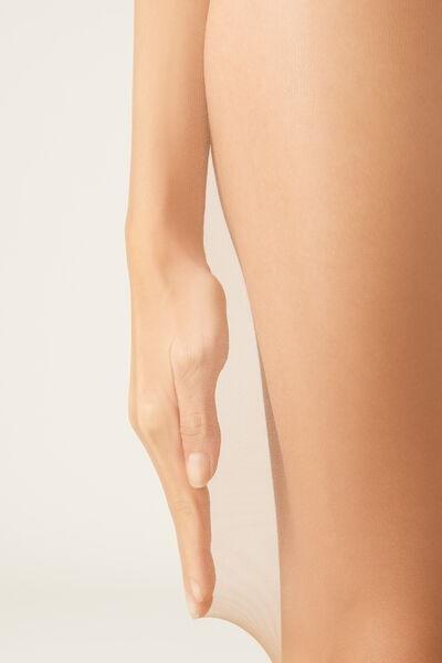 Beige 15 Denier Control Top Tights, , large image number 5