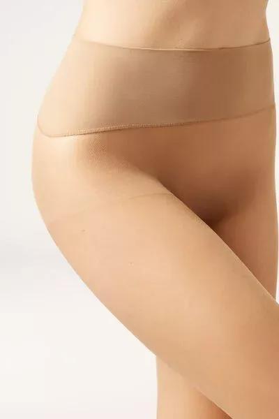 NUDE 6 - ELIXIR/CARAMEL Essential Invisible 20 Denier Sheer Tights, Natural Elixir, large image number 3