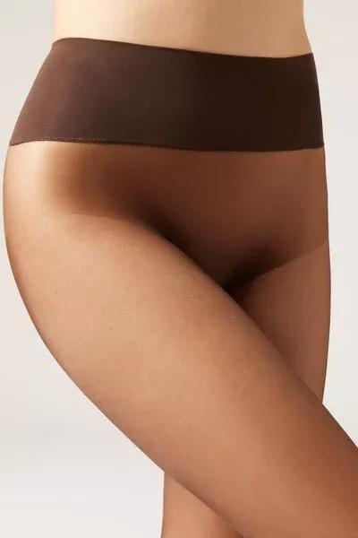 20 Denier Comfort Sheer Tights, Nude 11 - Mocha, Mocha, large image number 3