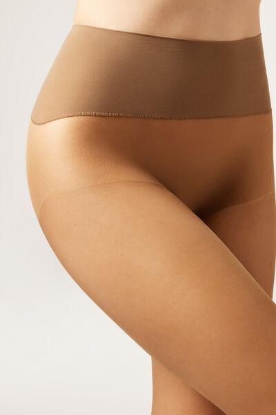 NUDE 9 - NATURAL Essential Invisible 40 Denier Sheer Tights, Natural, large image number 3