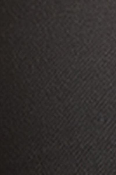 30 Denier Sheer Transparent Tights, Black, Black, large image number 6