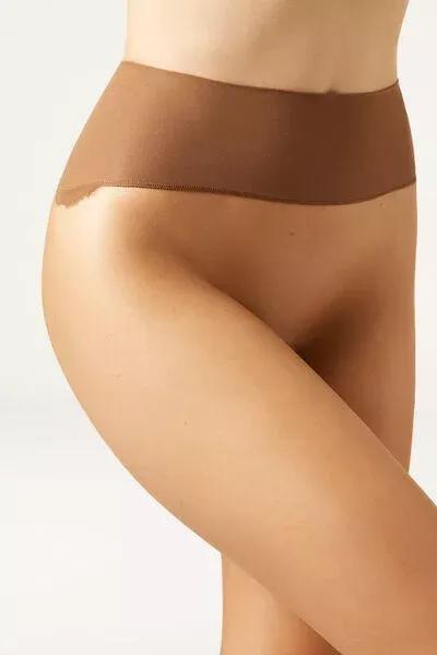 Invisible 15 Denier Make Up Effect Tights, Nude 8 - Tropical, Natural Tropical, large image number 3