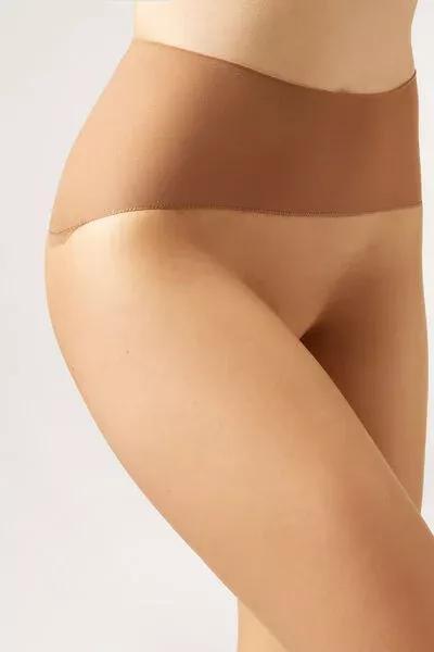 Invisible 15 Denier Make Up Effect Tights, Natural Honey, Soft Beige, large image number 3