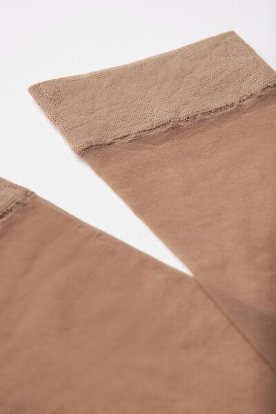 Beige Elixir 20 Denier  Knee-Highs - One-Size, Natural Elixir, large image number 2