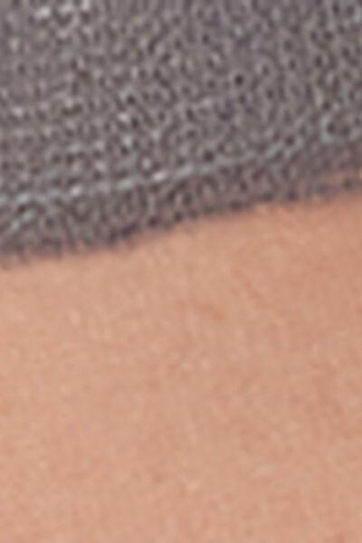 20 Denier Comfort Cuff Knee-Highs, Grey, Grey, large image number 3