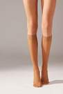 Calzedonia - 20 Denier Comfort Cuff Knee-Highs, Nude 8 - Tropical