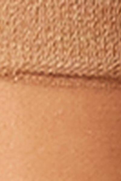 20 Denier Comfort Cuff Knee-Highs, Nude 8, Natural Tropical, large image number 3