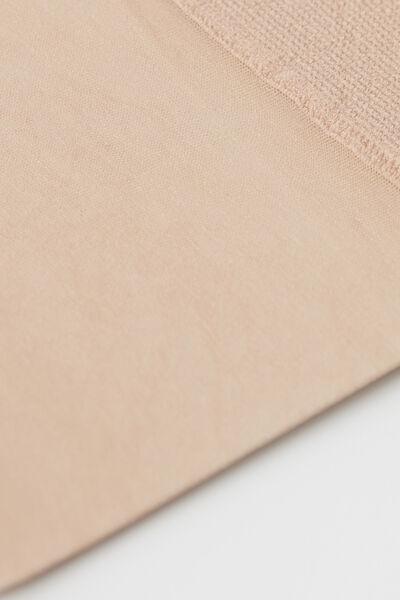 Beige 20 Denier Sheer Socks, Sand, large image number 3