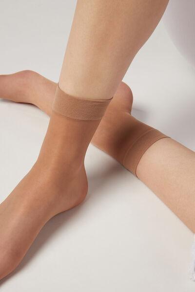 Calzedonia - Beige Elixir 20 Denier Sheer Socks