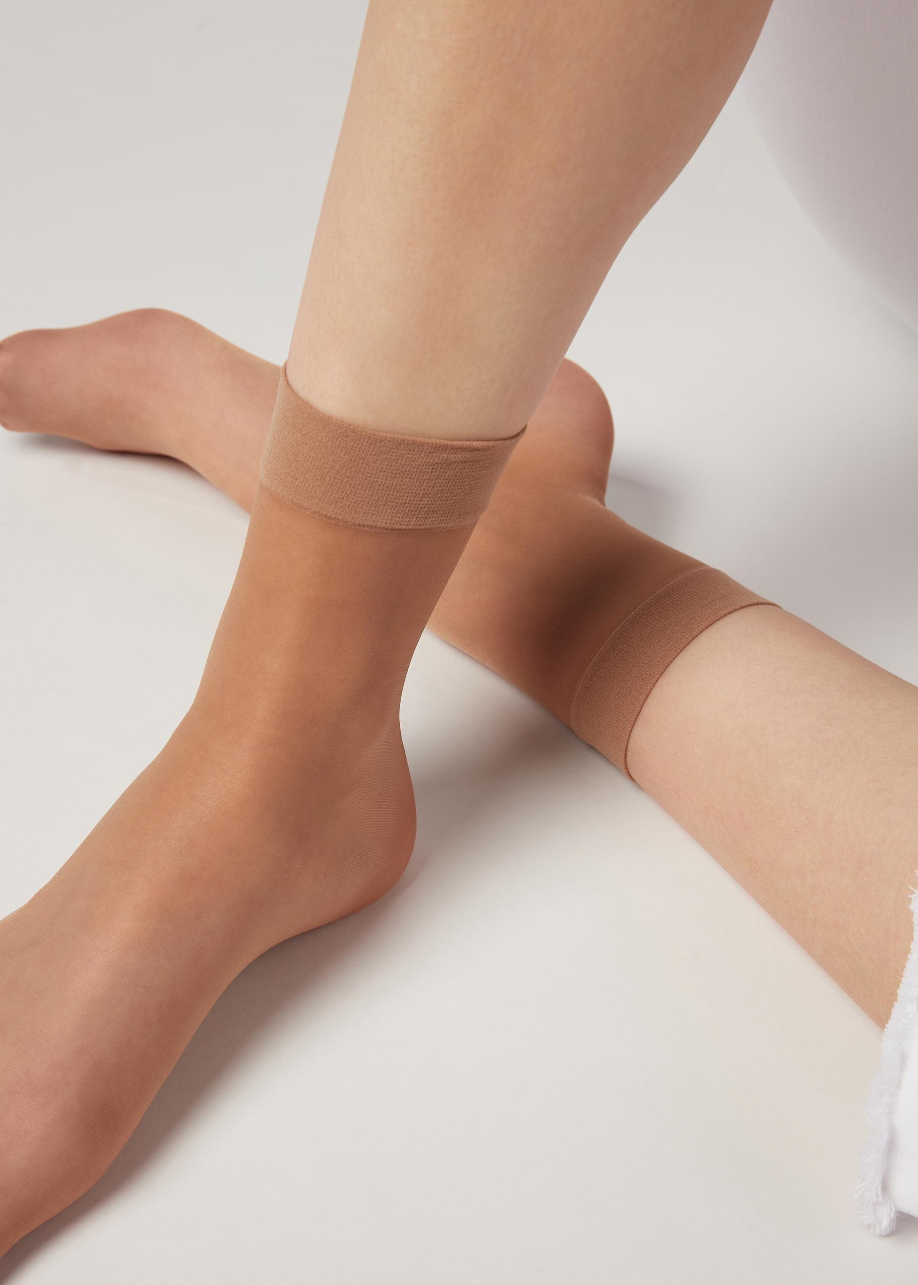 20 Denier Sheer Socks, Nude 6 - Elixir, Natural Elixir, large image number 1