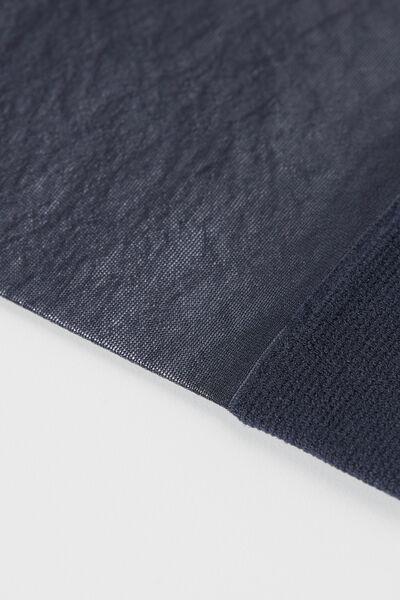 Blue 20 Denier Sheer Socks, Blue, large image number 3
