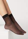 Calzedonia - Black 20 Denier Sheer Socks, Women