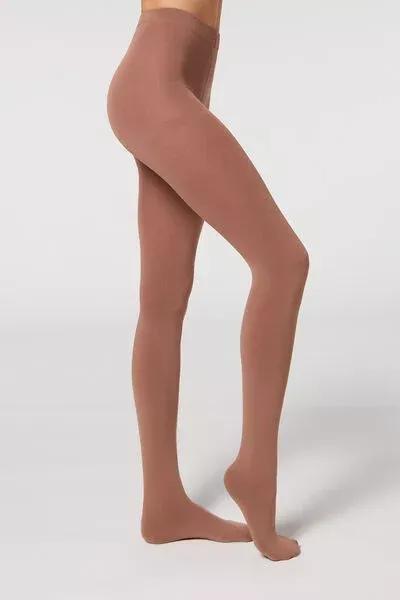 Thermal Super Opaque Tights , 009 - Nude 6 - Caramel, Natural Elixir, large image number 0