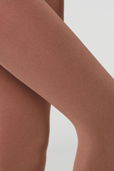 Thermal Super Opaque Tights , 009 - Nude 6 - Caramel, Natural Elixir, medium