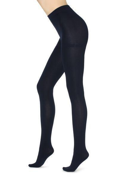 Thermal Super Opaque Tights, 016 - Blue, , large image number 5