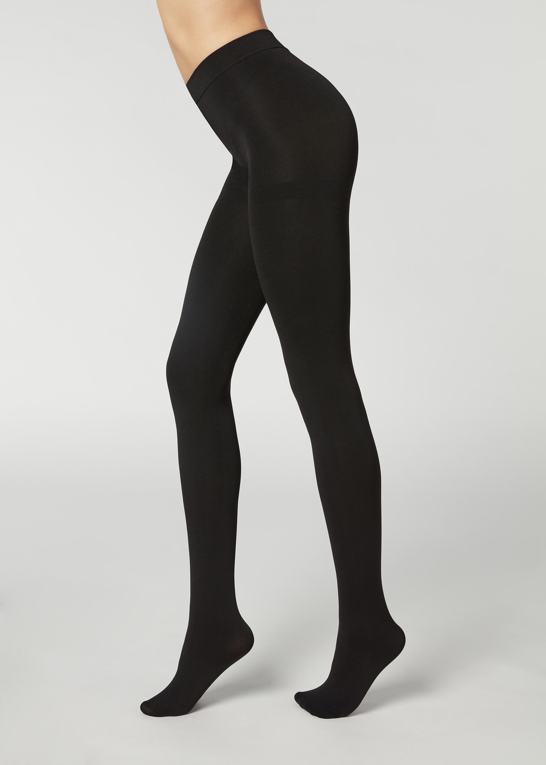 Thermal Super Opaque Tights, 019 - Black, , large image number 0