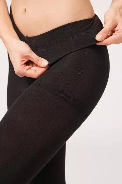 Thermal Super Opaque Tights, 019 - Black, Black, large image number 6
