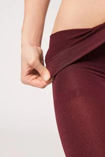 الجوارب العنب الحرارية سوبر مبهمة ، للنساء, Grape, large image number 1