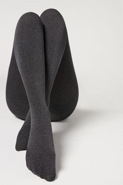 Thermal Super Opaque Tights , 474 - Grey, , large image number 1